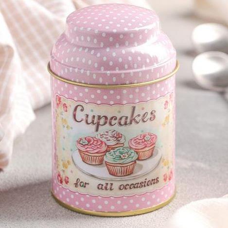 Комплект метални кутии за съхранение "CUPCAKES" gadgetmixbg