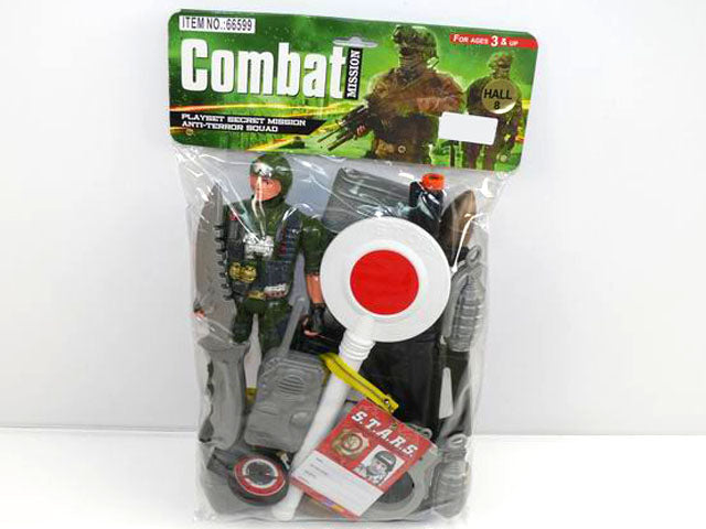 Детски полицейски комплект Combat gadgetmixbg