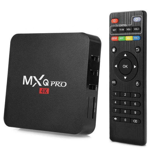 Андройд устройство за безплатна онлаин телевизия TV box MXQ 4К gadgetmixbg